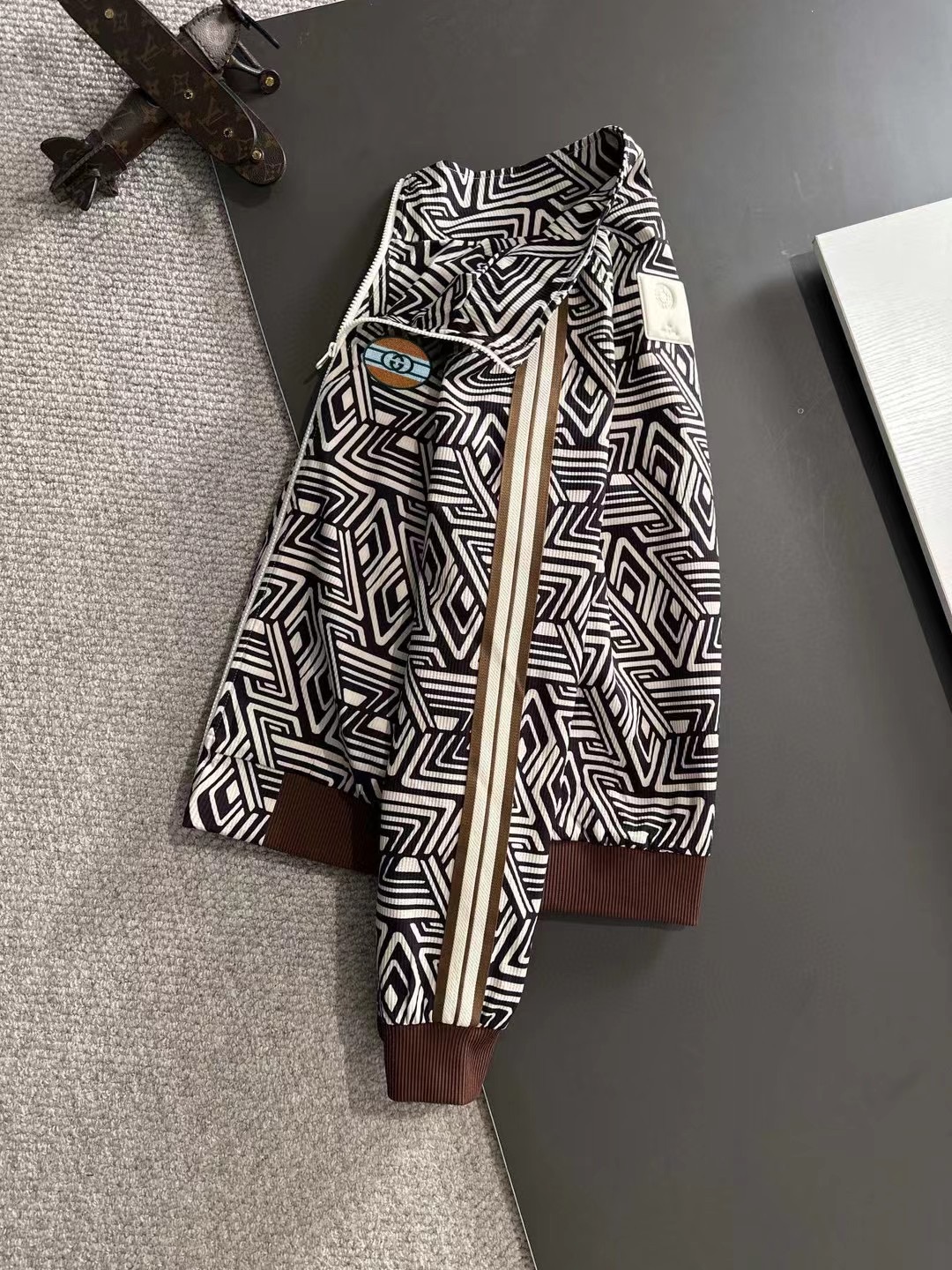 New zip-up stand up collar jacket New zip-up stand up collar jacket