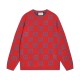 0909 New alphabet jacquard crew-neck sweater 0909 New alphabet jacquard crew-neck sweater