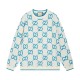 0909 New alphabet jacquard crew-neck sweater 0909 New alphabet jacquard crew-neck sweater