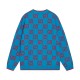 0909 New alphabet jacquard crew-neck sweater 0909 New alphabet jacquard crew-neck sweater