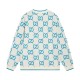 0909 New alphabet jacquard crew-neck sweater 0909 New alphabet jacquard crew-neck sweater