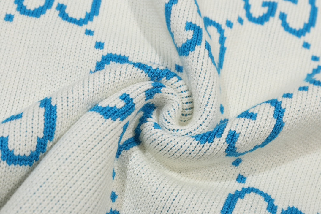 0909 New alphabet jacquard crew-neck sweater 0909 New alphabet jacquard crew-neck sweater