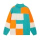 0906 New patchwork color sweater 0906 New patchwork color sweater