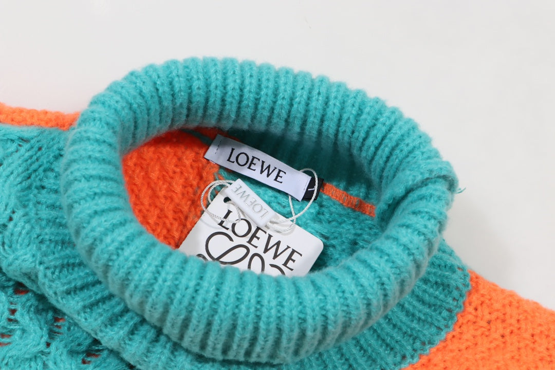 0906 New patchwork color sweater 0906 New patchwork color sweater