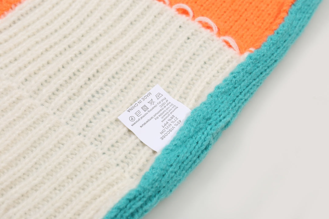 0906 New patchwork color sweater 0906 New patchwork color sweater