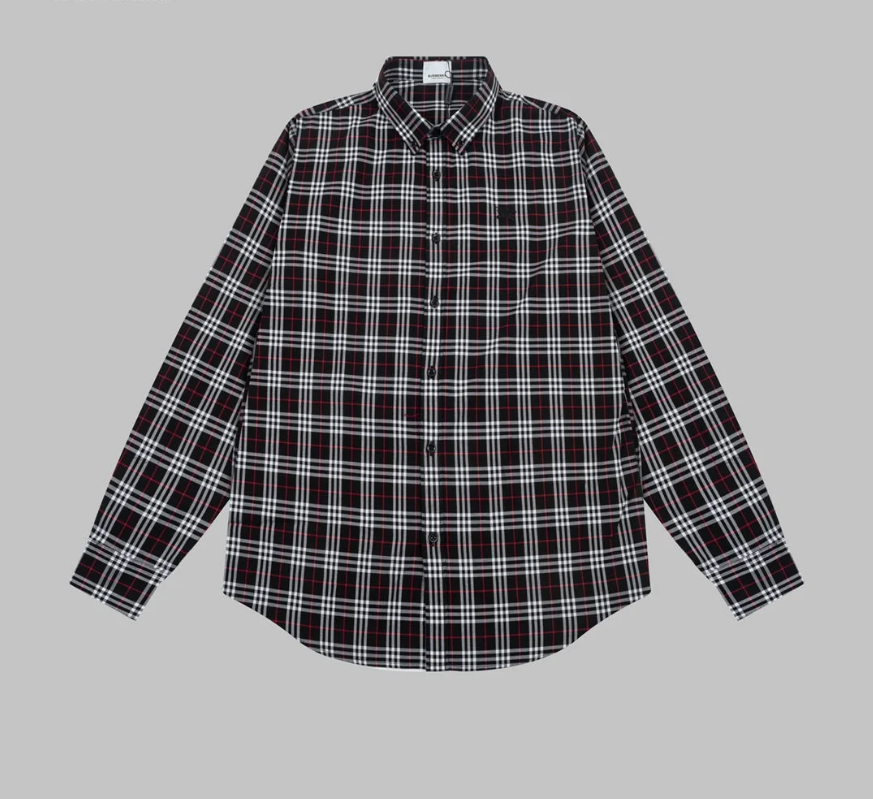 0808 New classic plaid long-sleeved shirt 0808 New classic plaid long-sleeved shirt