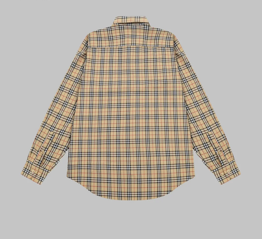 0808 New classic plaid long-sleeved shirt 0808 New classic plaid long-sleeved shirt