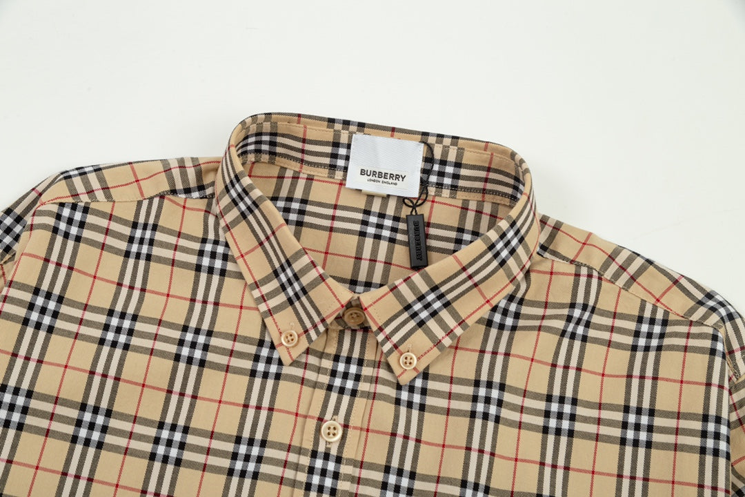0808 New classic plaid long-sleeved shirt 0808 New classic plaid long-sleeved shirt