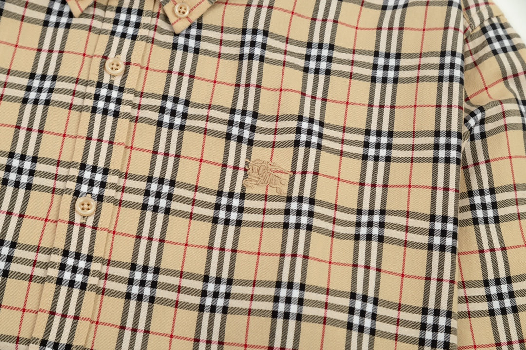 0808 New classic plaid long-sleeved shirt 0808 New classic plaid long-sleeved shirt