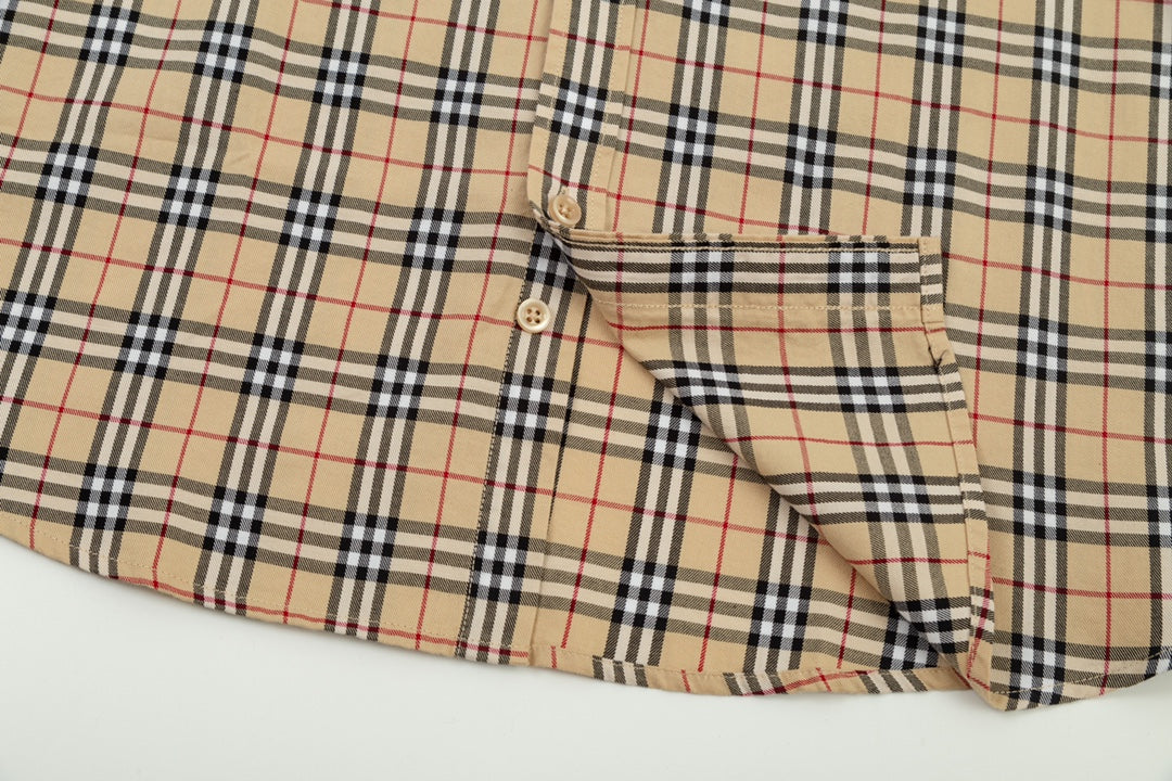 0808 New classic plaid long-sleeved shirt 0808 New classic plaid long-sleeved shirt