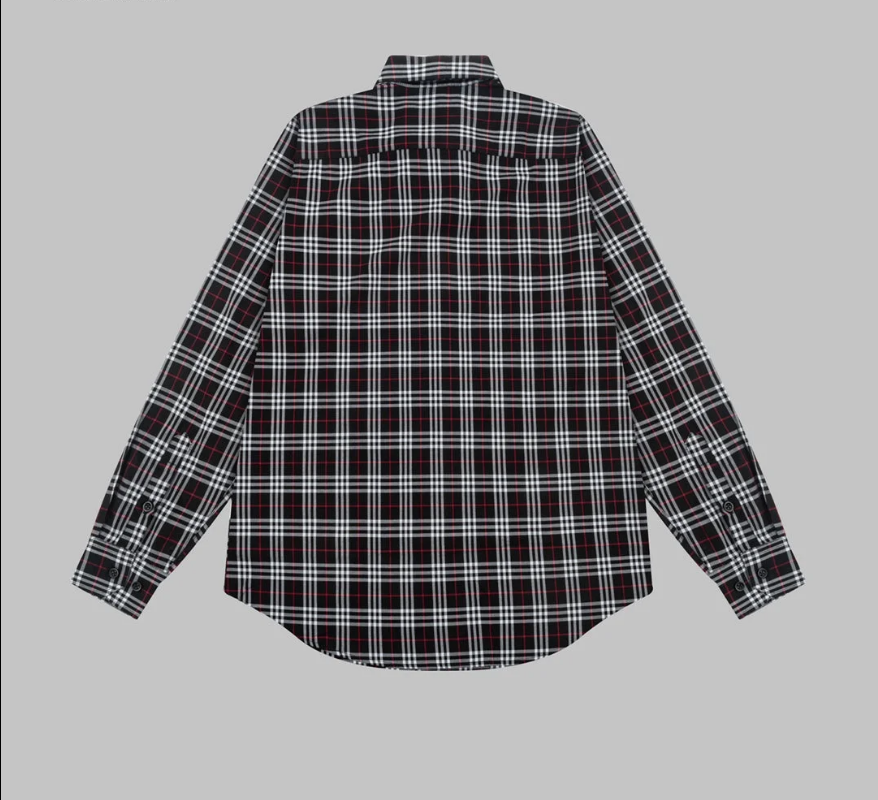 0808 New classic plaid long-sleeved shirt 0808 New classic plaid long-sleeved shirt