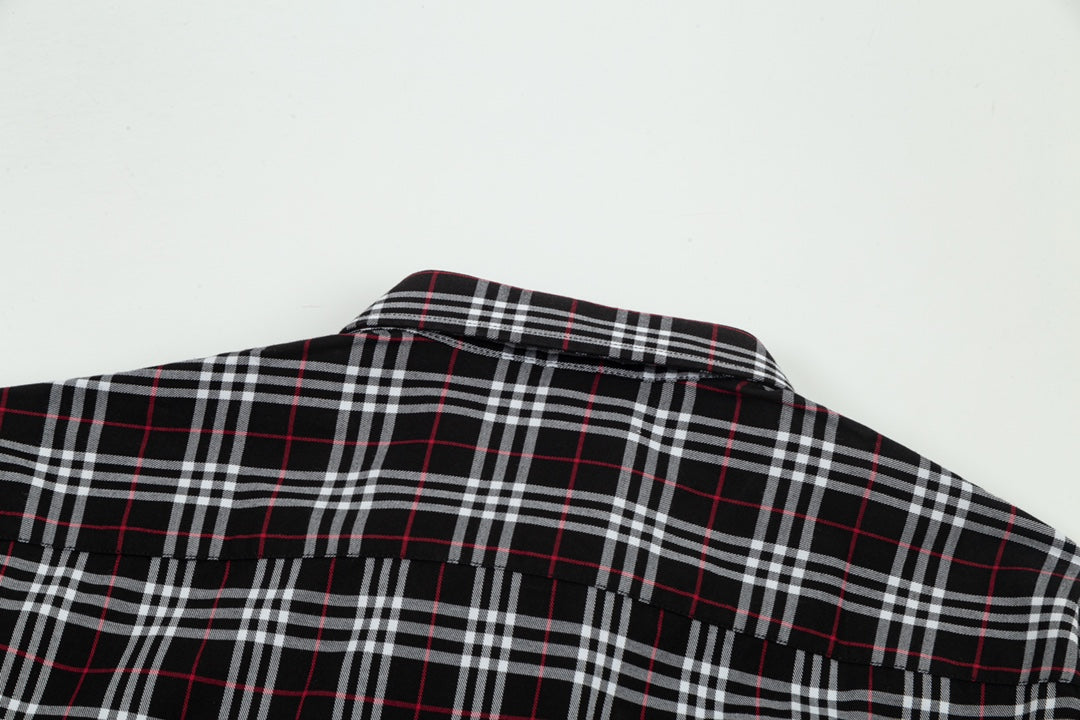 0808 New classic plaid long-sleeved shirt 0808 New classic plaid long-sleeved shirt