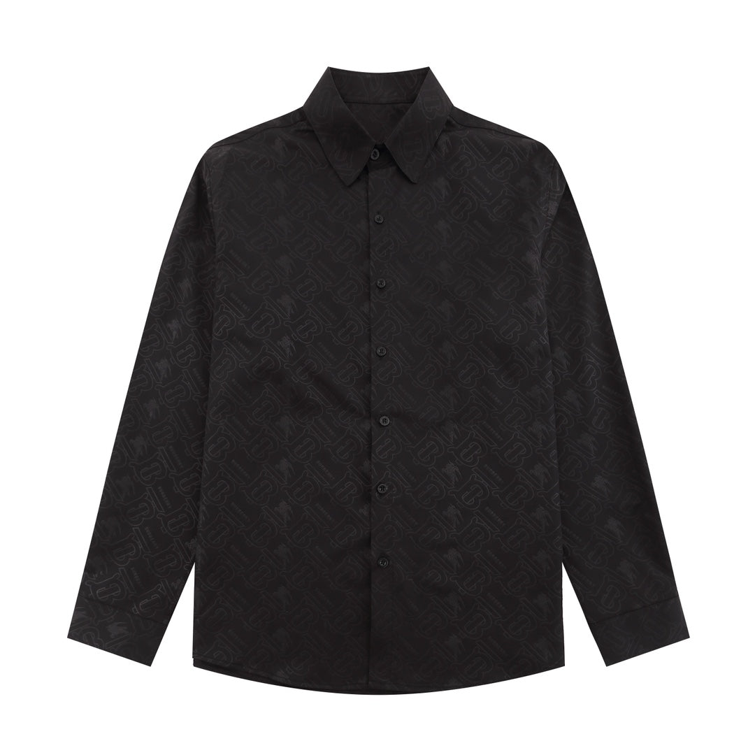 0808 New silk skin-friendly long-sleeved shirt 0808 New silk skin-friendly long-sleeved shirt