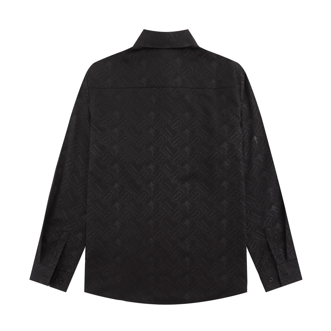 0808 New silk skin-friendly long-sleeved shirt 0808 New silk skin-friendly long-sleeved shirt