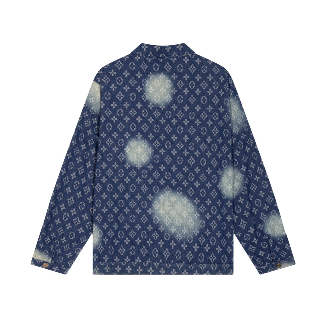 0808 New printed wash wash craft jacket 0808 New printed wash wash craft jacket