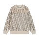 0909 Colorful logo jacquard wool crew-neck sweater 0909 Colorful logo jacquard wool crew-neck sweater