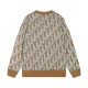 0909 Colorful logo jacquard wool crew-neck sweater 0909 Colorful logo jacquard wool crew-neck sweater
