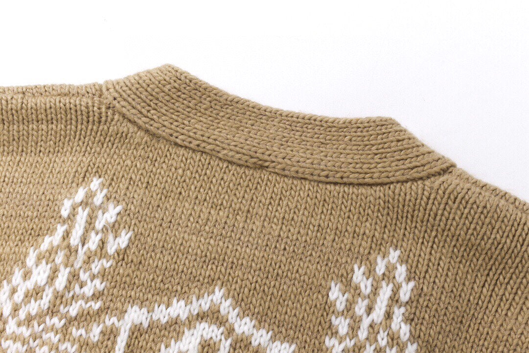 0909 New Warhorse chest knit sweater 0909 New Warhorse chest knit sweater