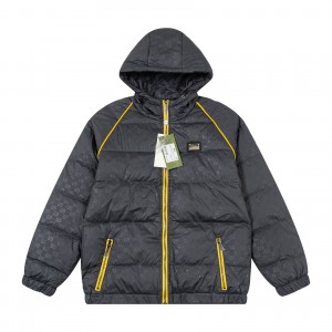 0909 New hat detachable down coat