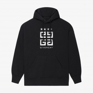 4G Star Print Hoodie