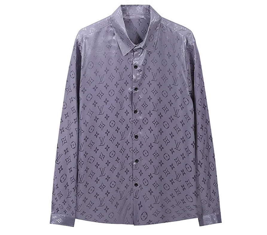 0808 New silk skin-friendly long-sleeved shirt 0808 New silk skin-friendly long-sleeved shirt