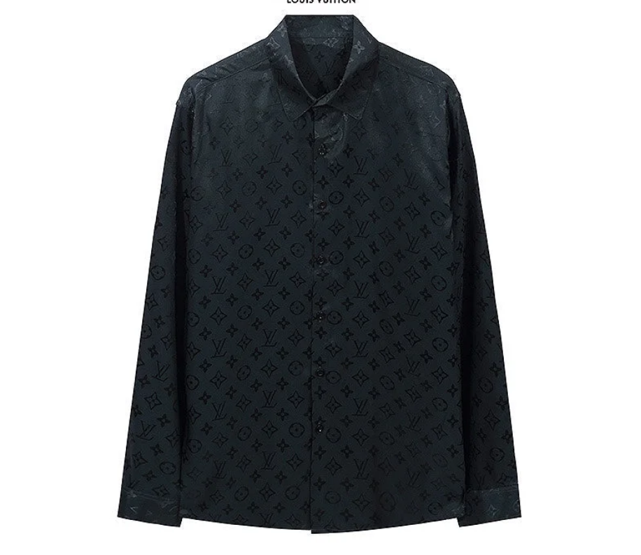 0808 New silk skin-friendly long-sleeved shirt 0808 New silk skin-friendly long-sleeved shirt