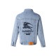 0717 Classic patterned denim jacket 0717 Classic patterned denim jacket