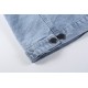 0717 Classic patterned denim jacket 0717 Classic patterned denim jacket