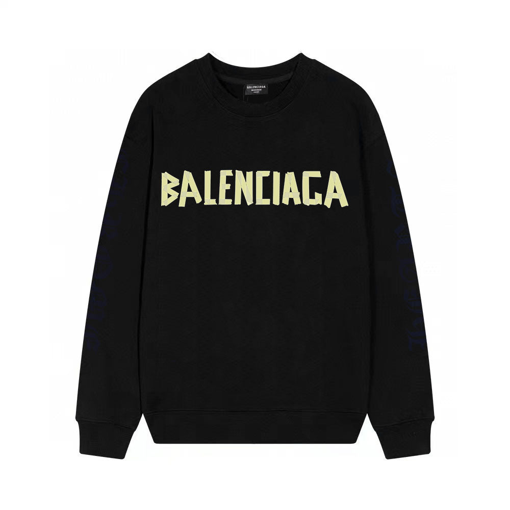 Adhesive Tape Print Sweatshirt Adhesive Tape Print Sweatshirt