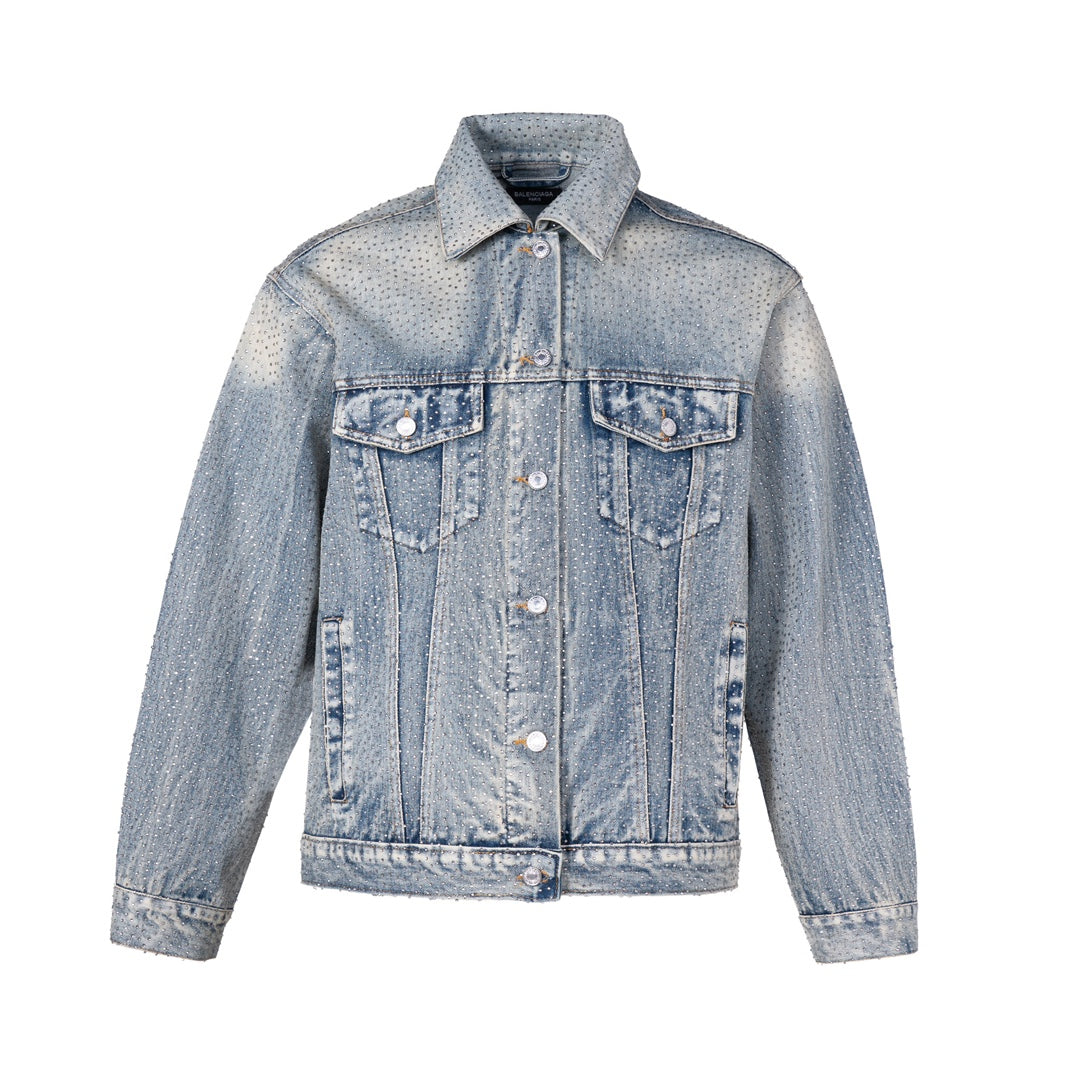 0717 New heavy craft whole pressed drill denim jacket 0717 New heavy craft whole pressed drill denim jacket