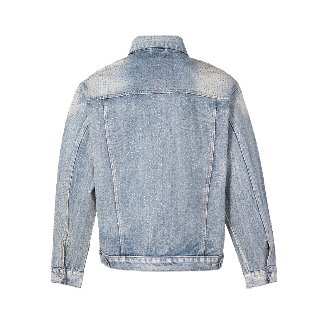 0717 New heavy craft whole pressed drill denim jacket 0717 New heavy craft whole pressed drill denim jacket