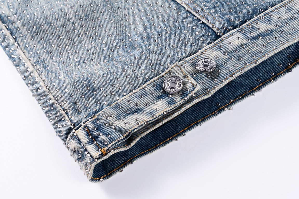 0717 New heavy craft whole pressed drill denim jacket 0717 New heavy craft whole pressed drill denim jacket
