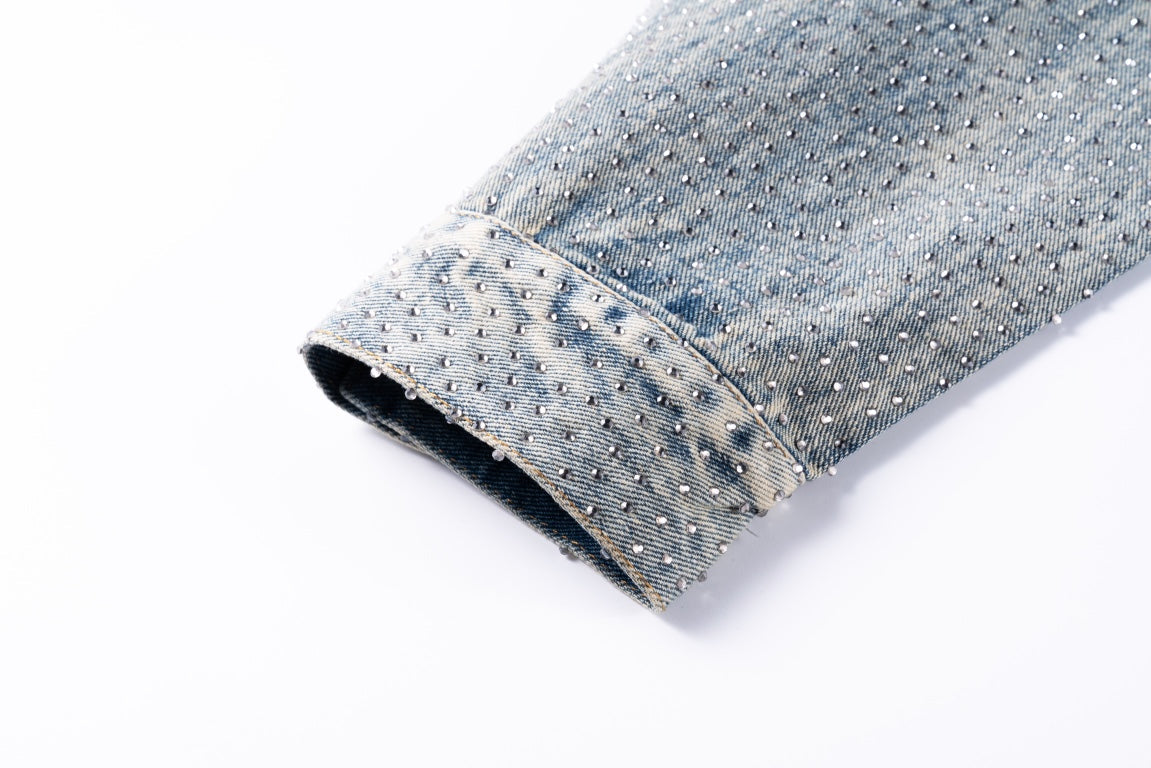 0717 New heavy craft whole pressed drill denim jacket 0717 New heavy craft whole pressed drill denim jacket