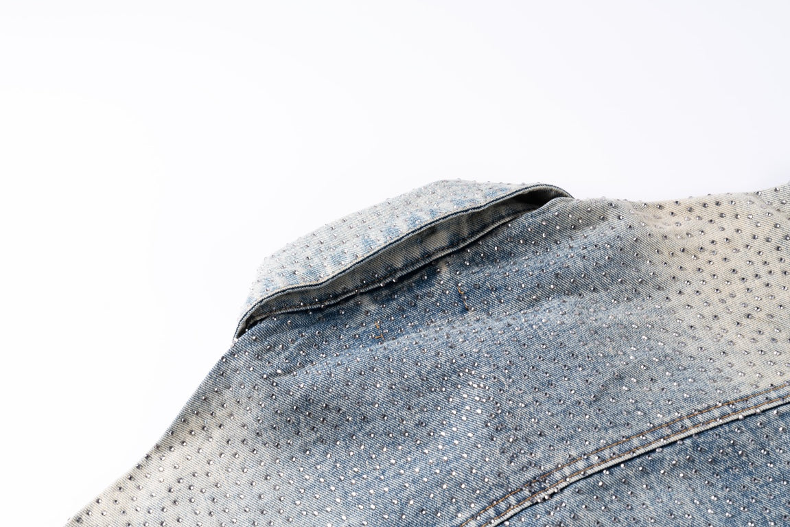 0717 New heavy craft whole pressed drill denim jacket 0717 New heavy craft whole pressed drill denim jacket