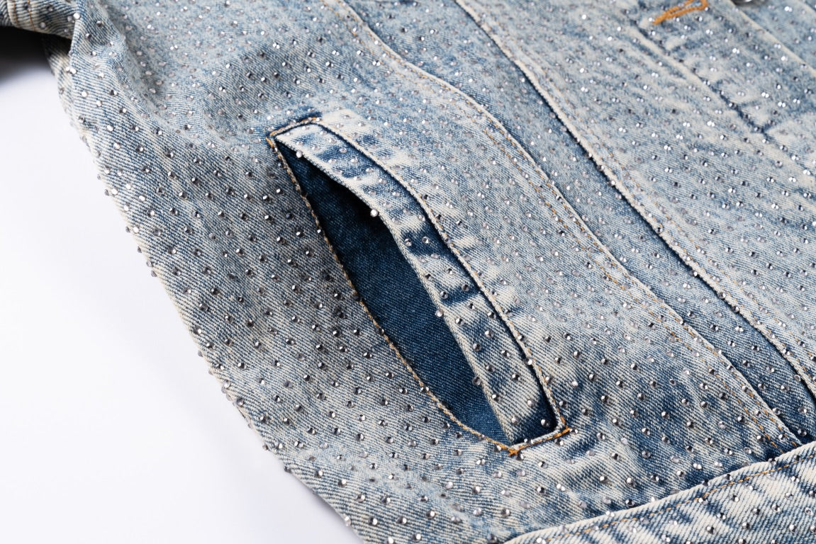 0717 New heavy craft whole pressed drill denim jacket 0717 New heavy craft whole pressed drill denim jacket