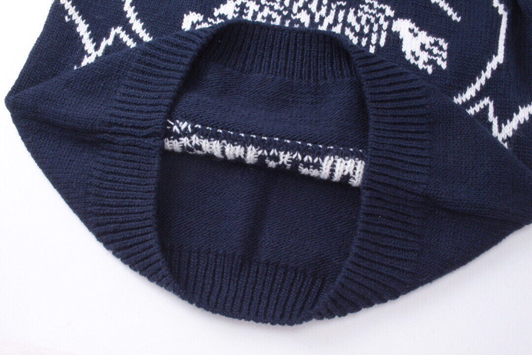 0909 New Warhorse chest knit sweater 0909 New Warhorse chest knit sweater