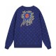 0909 New face pattern knit sweater 0909 New face pattern knit sweater