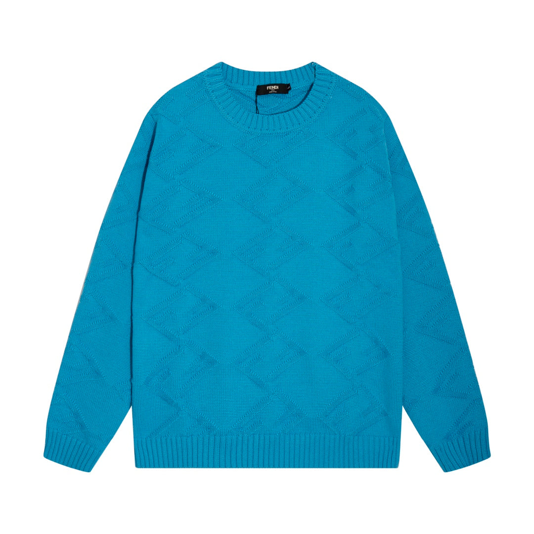 0909 Crew-neck wool knit sweater 0909 Crew-neck wool knit sweater