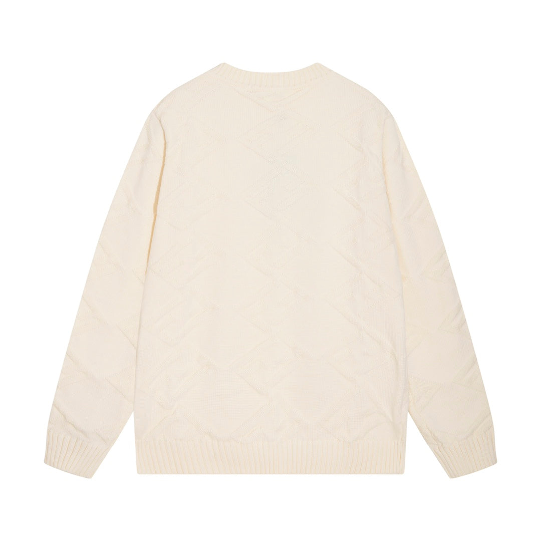 0909 Crew-neck wool knit sweater 0909 Crew-neck wool knit sweater