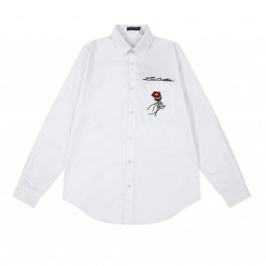 0730 New simple and stylish long-sleeved shirt