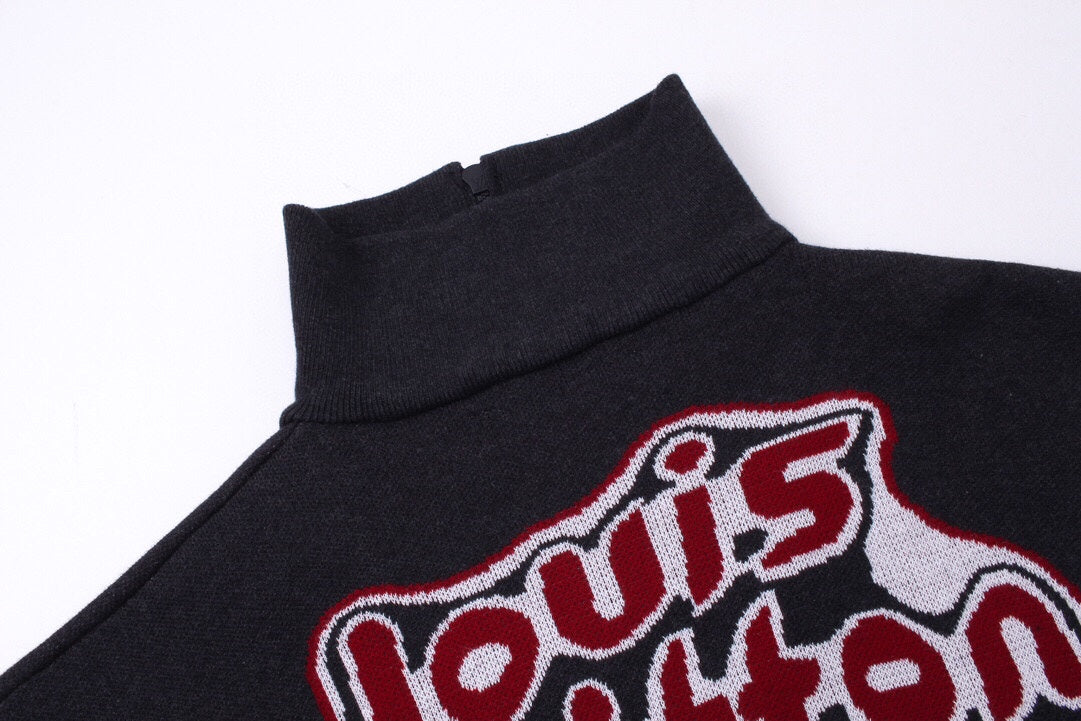 0909 New jacquard cotton waistband knitted stand-up collar jacket 0909 New jacquard cotton waistband knitted stand-up collar jacket
