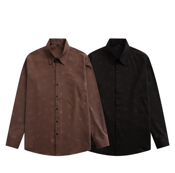 0808 New silk skin-friendly long-sleeved shirt 0808 New silk skin-friendly long-sleeved shirt
