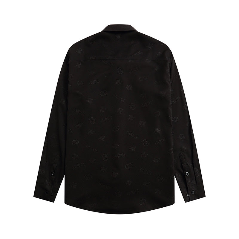 0808 New silk skin-friendly long-sleeved shirt 0808 New silk skin-friendly long-sleeved shirt