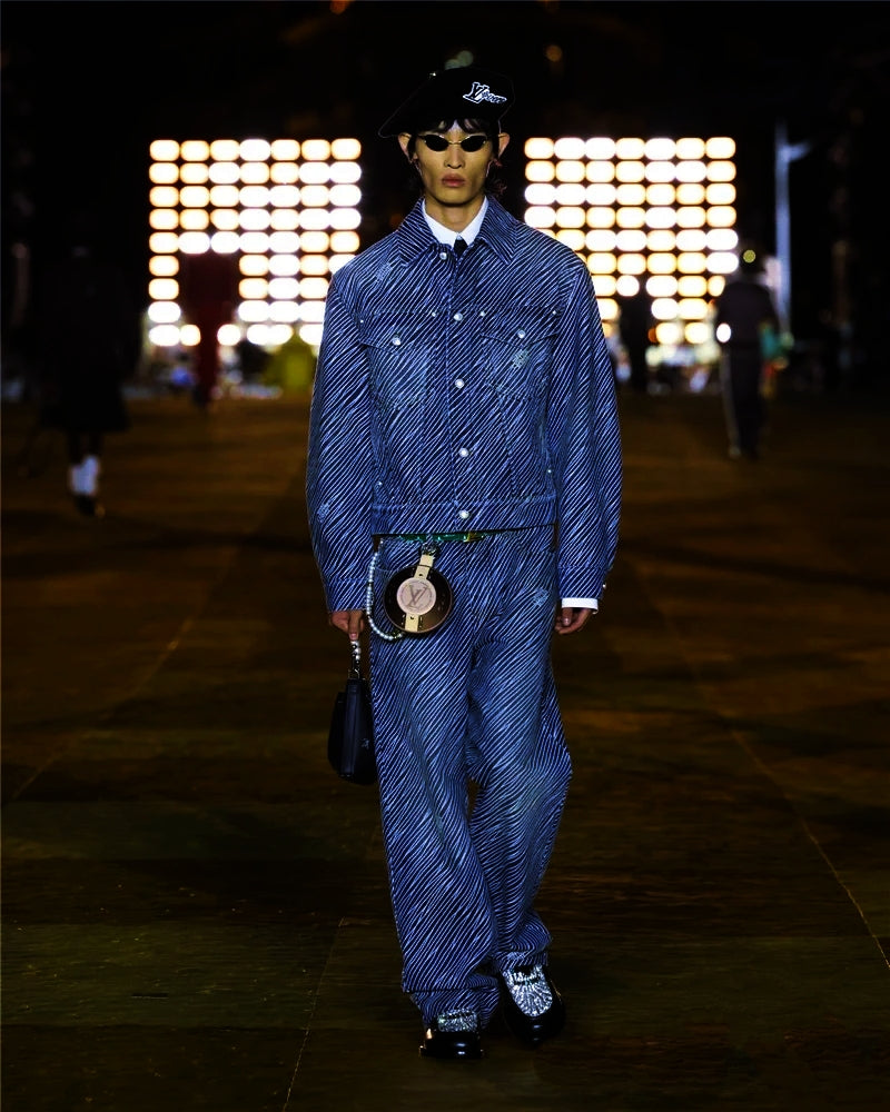 0717 The latest minimalist denim suit 0717 The latest minimalist denim suit