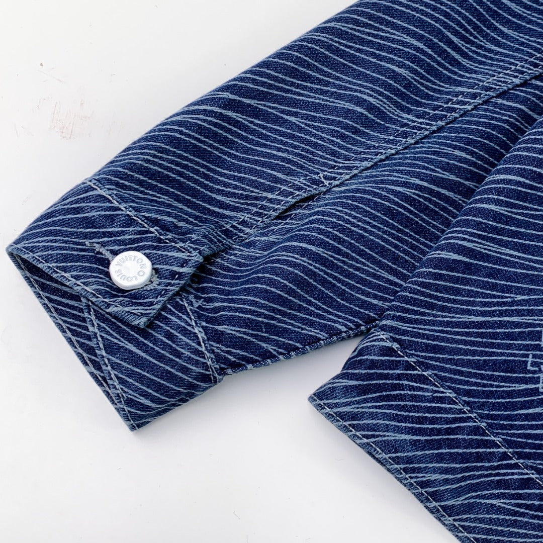 0717 The latest minimalist denim suit 0717 The latest minimalist denim suit