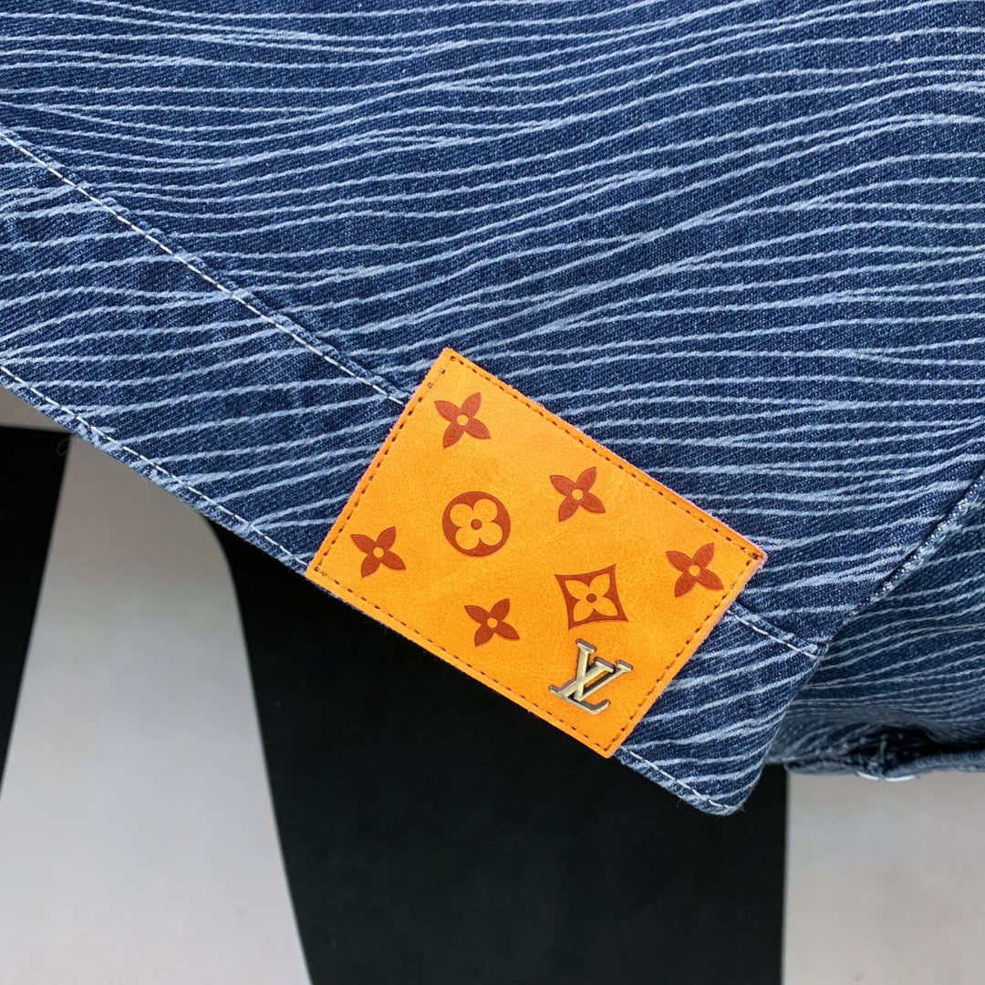 0717 The latest minimalist denim suit 0717 The latest minimalist denim suit