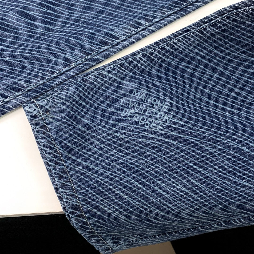 0717 The latest minimalist denim suit 0717 The latest minimalist denim suit