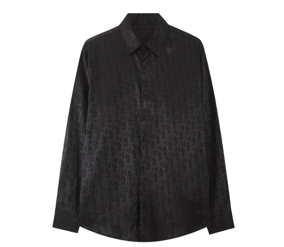 0808 New silk skin-friendly long-sleeved shirt 0808 New silk skin-friendly long-sleeved shirt