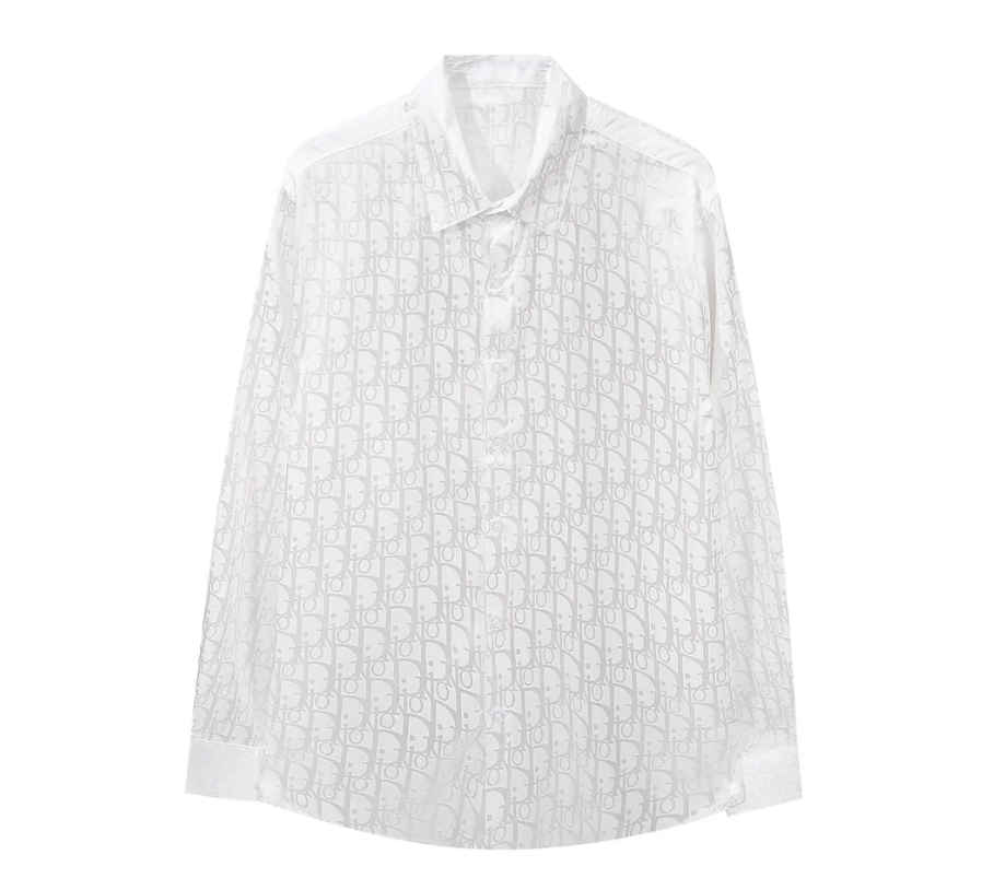 0808 New silk skin-friendly long-sleeved shirt 0808 New silk skin-friendly long-sleeved shirt