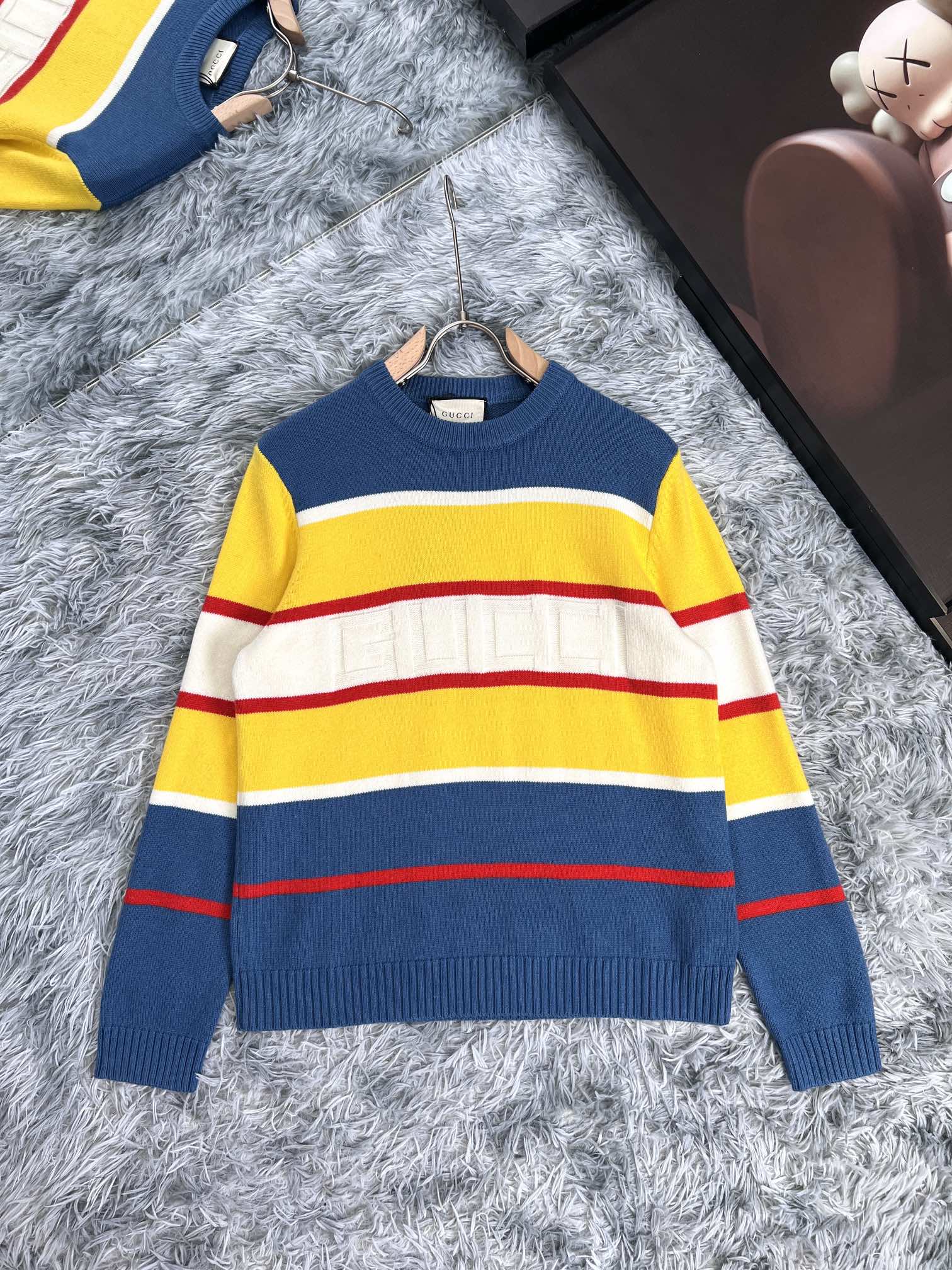0808 New color contrast sweater 0808 New color contrast sweater